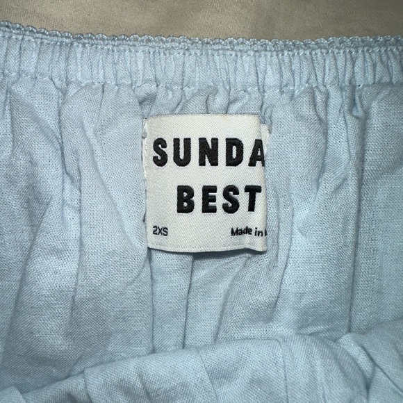 blue aritzia blouse - Picture 3 of 3